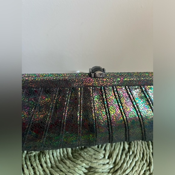 NWOT KOTUR Multicolored Evening Clutch w/ Dust Bag - Picture 5 of 15